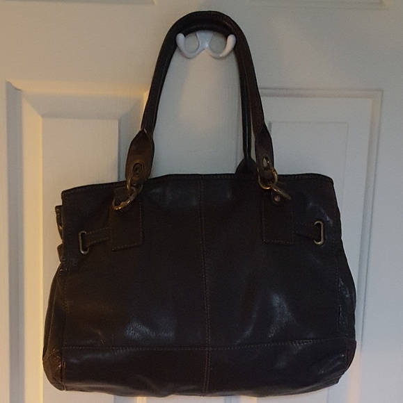 *Sold!* Wilson Leather black leather handbag - Picture 5 of 6